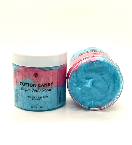 Cotton Candy Sugar Body Scrub - Omorose Natural Products