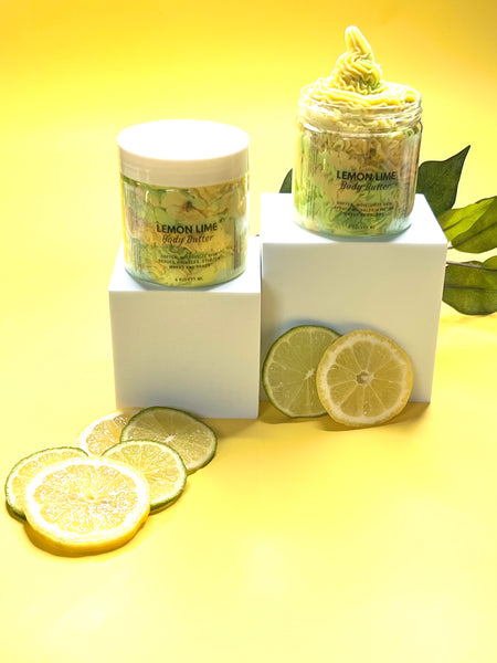 Lemon Lime Body Butter - Omorose Natural Products